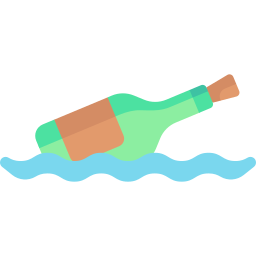 Message in a bottle icon