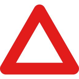 Triangle button icon