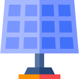 Solar panel icon