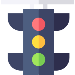 Traffic lights icon