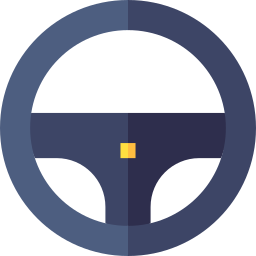 Steering wheel icon