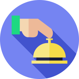 Reception bell icon