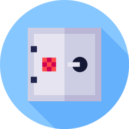 Safe box icon