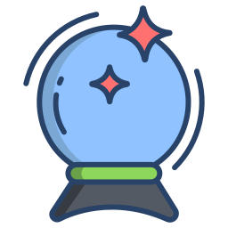 magischer ball icon