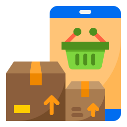 Delivery box icon