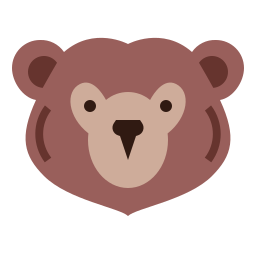 niedźwiedź grizzly ikona