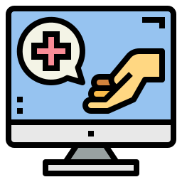 Medical assistance icon