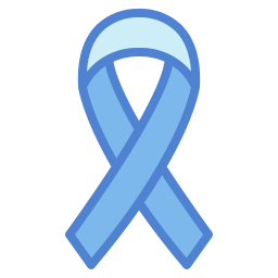 Cancer ribbon icon