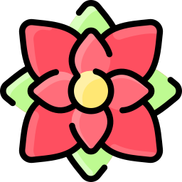 Poinsettia icon