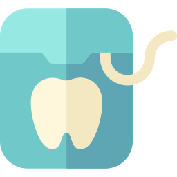 Dental floss icon