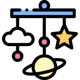 Baby mobile icon