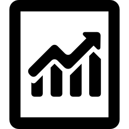 documento gráfico do gráfico Ícone