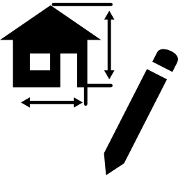 住宅の建築プロジェクトを描く icon