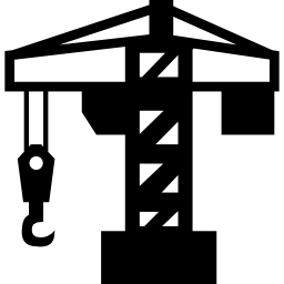 Architecture crane tool icon