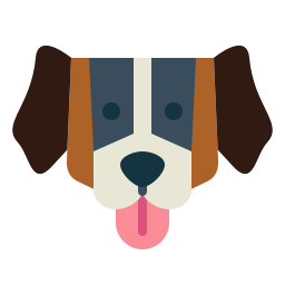 Saint bernard icon