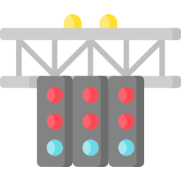 Traffic lights icon