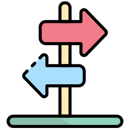 panneau de signalisation Icône