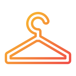 Clothes hanger icon