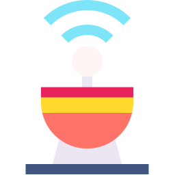 antenne satellite Icône