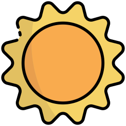 soleil Icône