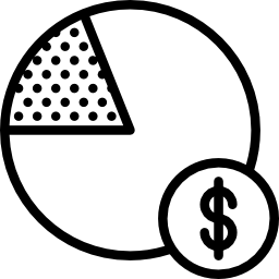 diagramme circulaire Icône