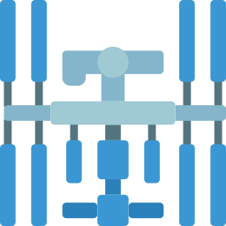 station spatiale Icône