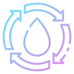 Water cycle icon