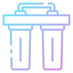 Water filter icon