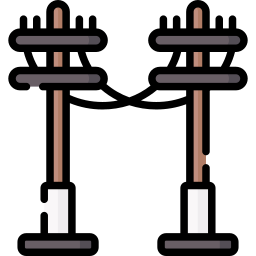 poteau électrique Icône