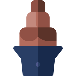 Chocolate fountain icon