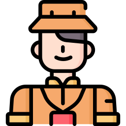 Tour guide icon