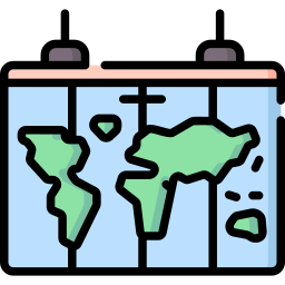 World map icon