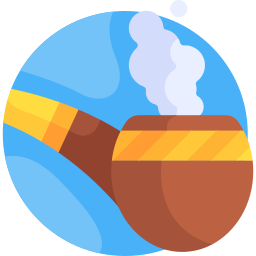 Smoking pipe icon