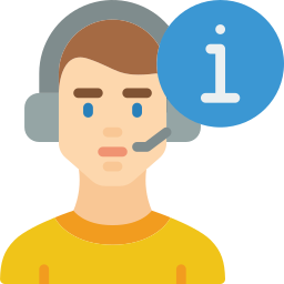 Customer service agent icon