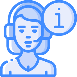 Customer service agent icon