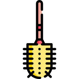 Toilet brush icon