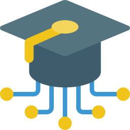 Graduation hat icon