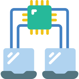 Cloud processing icon