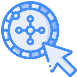 Roulette wheel icon