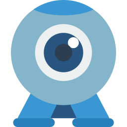 Round webcam icon