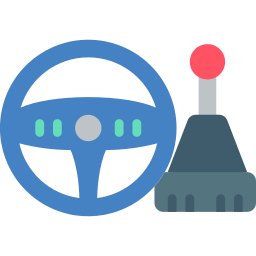 Steering wheel icon