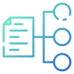 Data flow icon