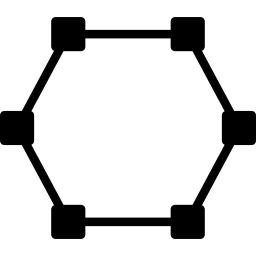 hexagone Icône