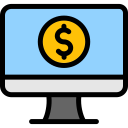 Online payment icon