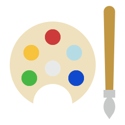 Color palette icon