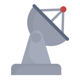 Radio antenna icon