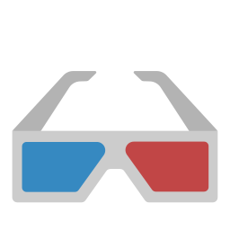 3d glasses icon