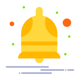 Notification bell icon