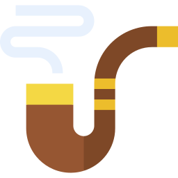 Smoke pipe icon