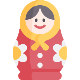 Matryoshka doll icon